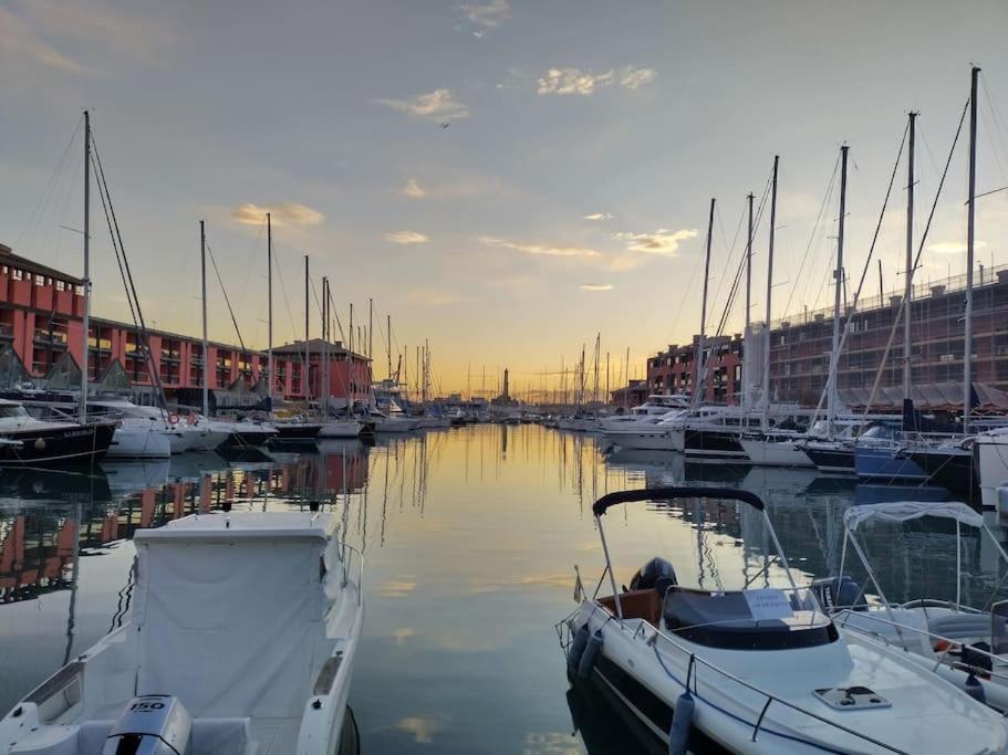شقة Casaviva - Bilo With Patio In Genova San Teodoro المظهر الخارجي الصورة